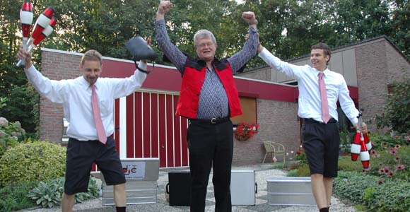 Vrijwilliger met The Dutch Juggling Consultants